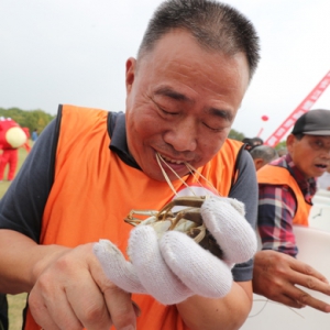 2019年上海寶山湖長江蟹品鮮節(jié)開幕，“蟹王蟹后”花落誰家？