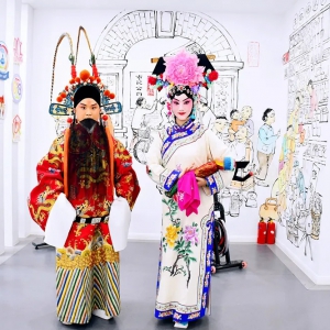 感受國粹京劇中的紅色基因 靜安區曹家渡街道社區社區迎來京劇黨課