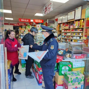 健康迎新，防護在心——經開區(qū)城管中隊持續(xù)做好防疫宣傳工作