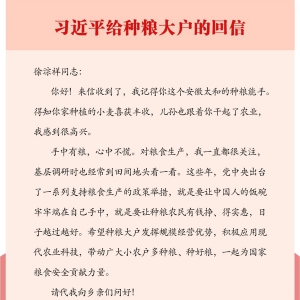 帶領鄉親們多種糧、種好糧