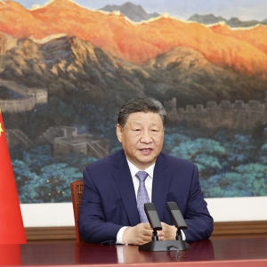 習(xí)近平向氣候和公正轉(zhuǎn)型領(lǐng)導(dǎo)人峰會發(fā)表致辭